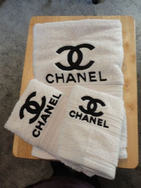 chanel towel set price|chanel home website.